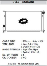 CSF Racing 1-Row 31mm Ultra High Performance Aluminium Radiator