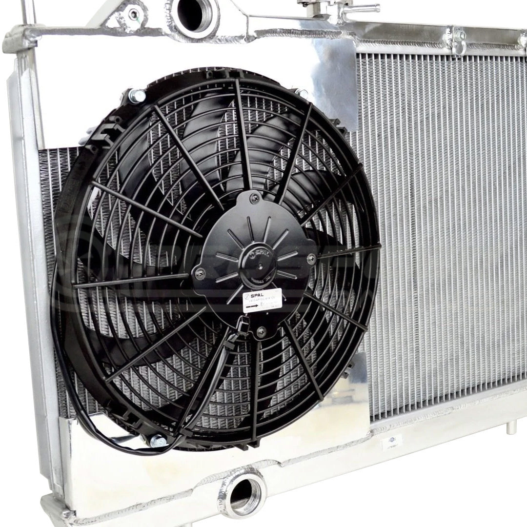 CSF Racing 1-Row 31mm Ultra High Performance Aluminium Radiator w/12" Fan & Shroud