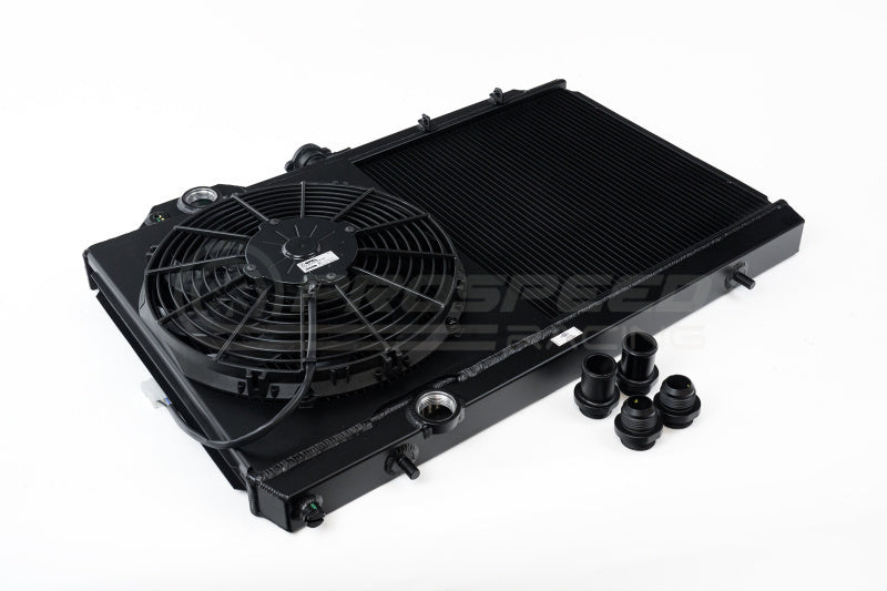 CSF Racing 1-Row 31mm Ultra High Performance Aluminium Radiator w/12" Fan & Shroud