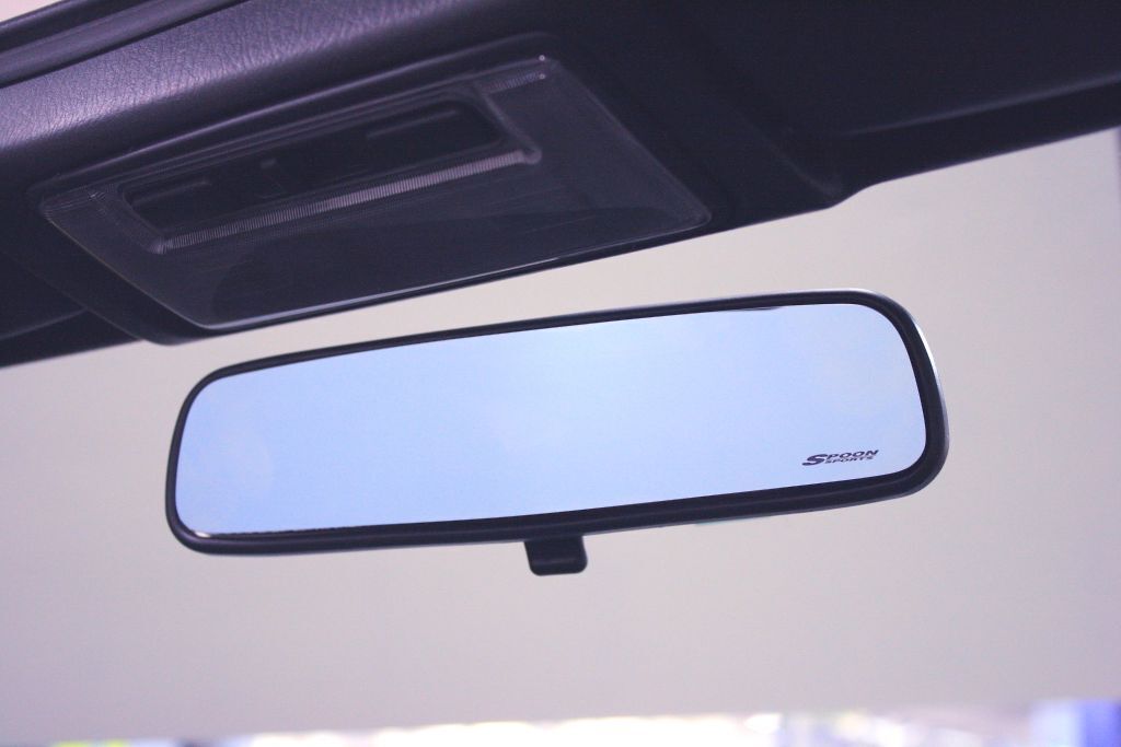 Spoon Sports Blue Wide Rear View Mirror 76400-BRM-001 | Pro Speed Racing