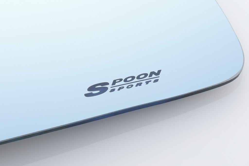 Spoon Sports Blue Wide Rear View Mirror