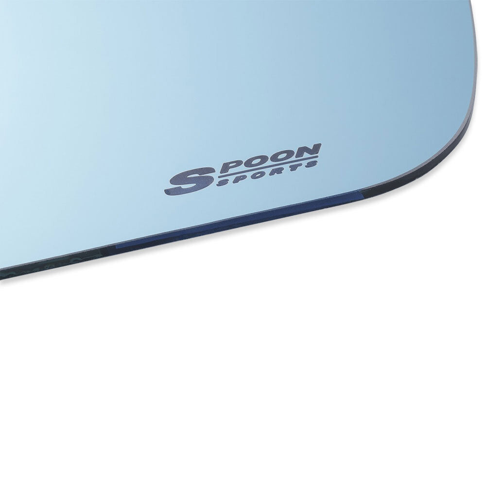 Spoon Sports Blue Wide View Rear Mirror