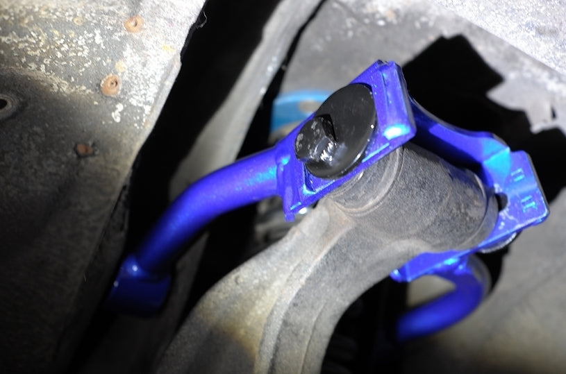 Hardrace Front Upper Camber Kit Rubber - Black ED Coated