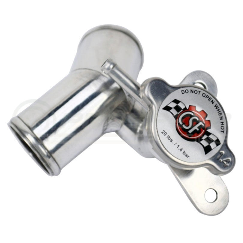 CSF Racing Aluminium Radiator Filler Neck w/1.4 Bar Radiator Cap ...