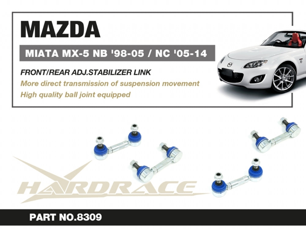 Hardrace Adjustable Front Reinforced Sway Bar End Link