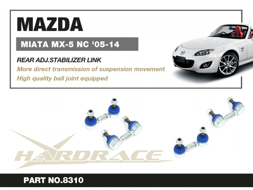Hardrace Adjustable Rear Reinforced Sway Bar End Link