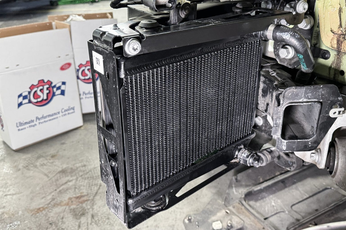 CSF Racing Auxiliary Radiator SINGLE