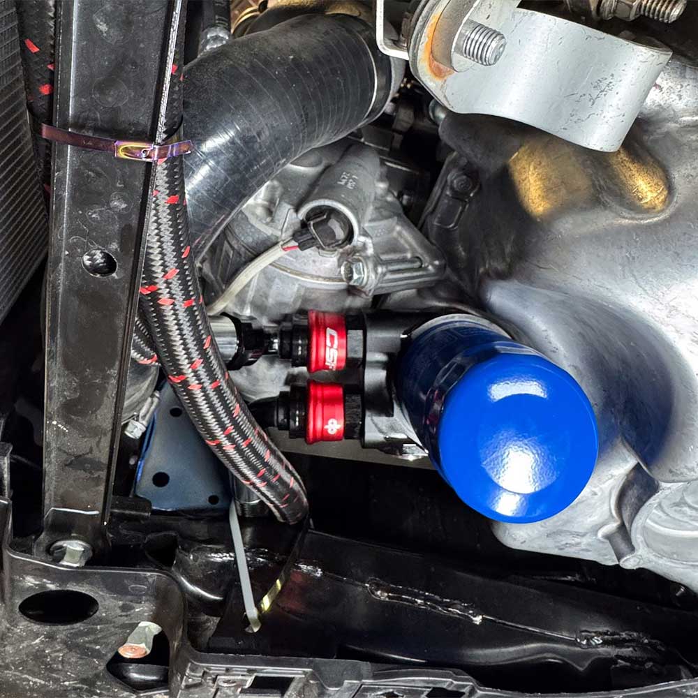 CSF Racing Dual Engine Oil Cooler Kit