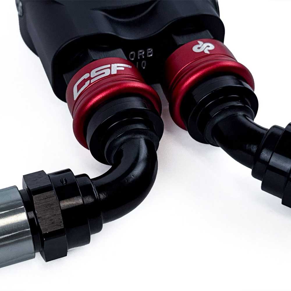 CSF Racing Dual Engine Oil Cooler Kit