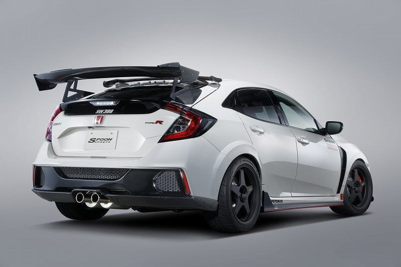Spoon Sports Carbon Crane Neck Rear Wing