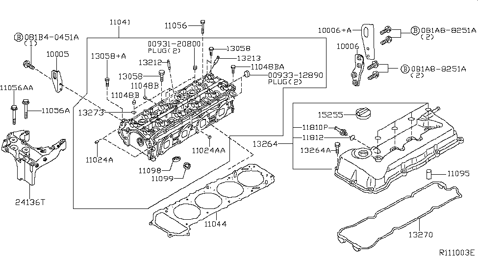 Nissan Genuine Tube Spark Plug