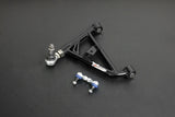 Hardrace Rear Adj Lower Control Arms V2 - Black ED Coated
