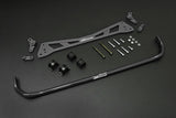 Hardrace 25.4mm Rear Sway Bar + Subframe Brace Set - Black