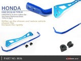 Hardrace 25.4mm Rear Sway Bar + Subframe Brace Set - Black