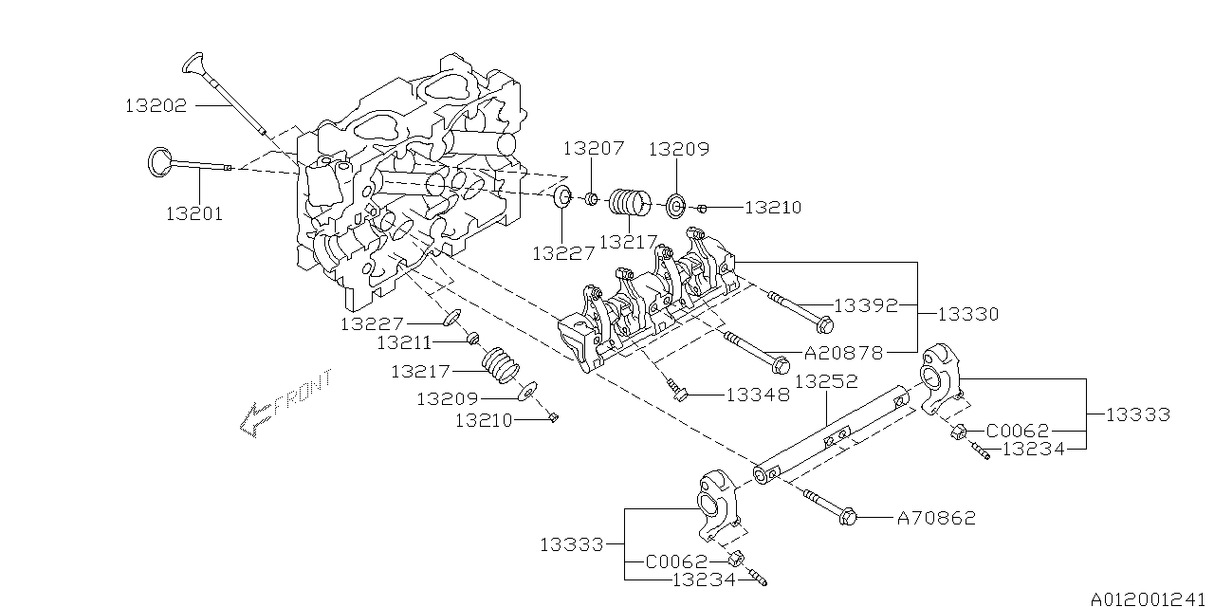 Subaru Genuine Intake Valve Seal SINGLE