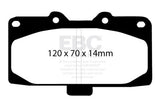 EBC Redstuff Ceramic Front Brake Pads