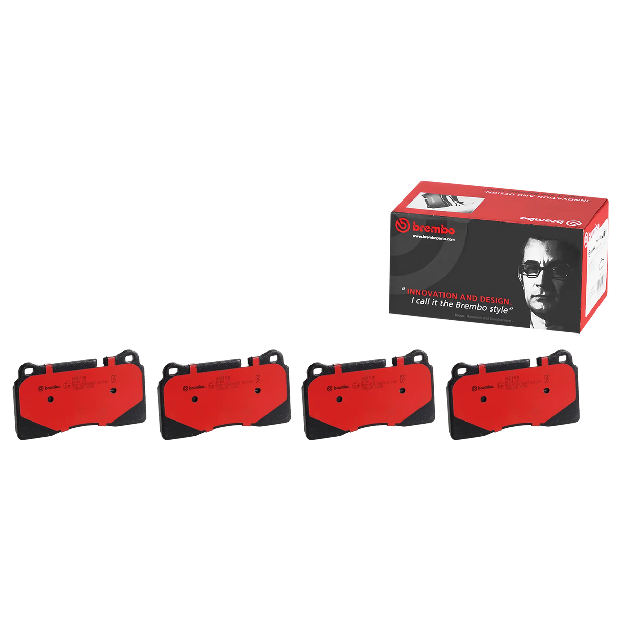 Brembo NAO Ceramic Brake Pad Set
