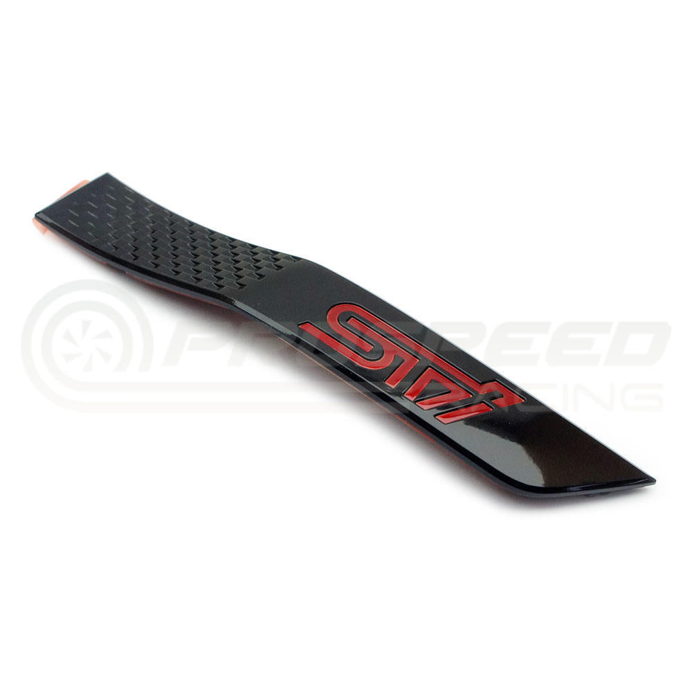 Subaru Genuine OEM STI Black Fender Badge RIGHT - Subaru WRX & STI 15-21