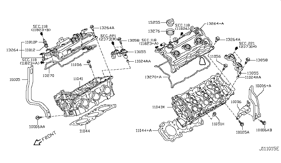 Nissan Genuine Passenger Side Rocker Cover Gasket