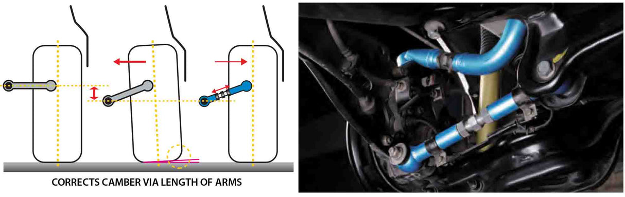 Cusco Rear Upper Adjustable Control Arms