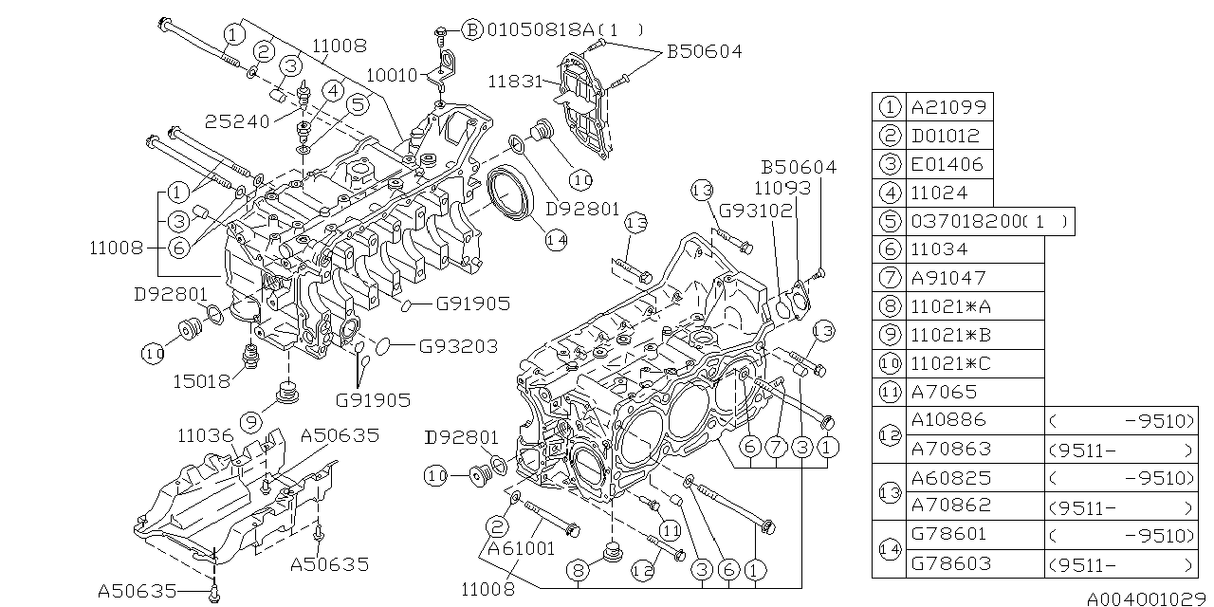 Subaru Genuine Transmission Mount Washer