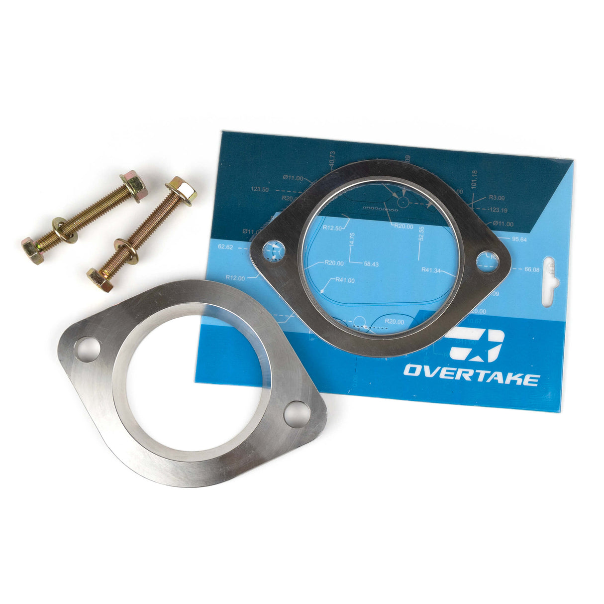 Overtake OEM Downpipe to 3" Cat Back Adapter