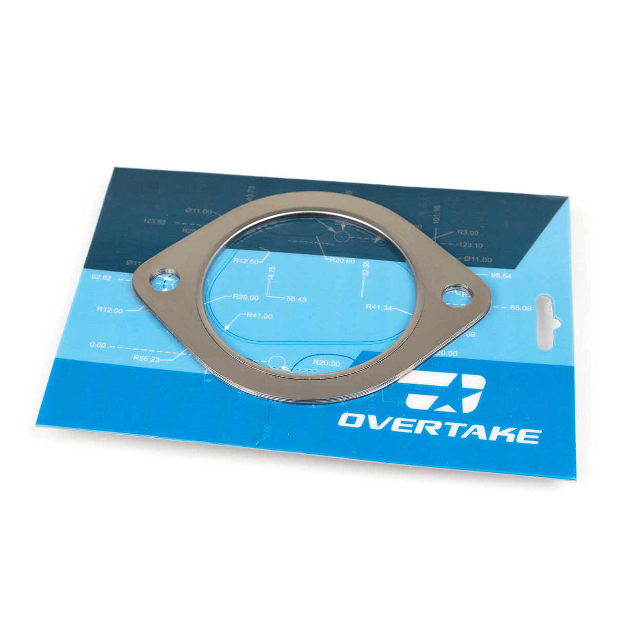Overtake Downpipe to Catback 3" Gasket 2X THICK