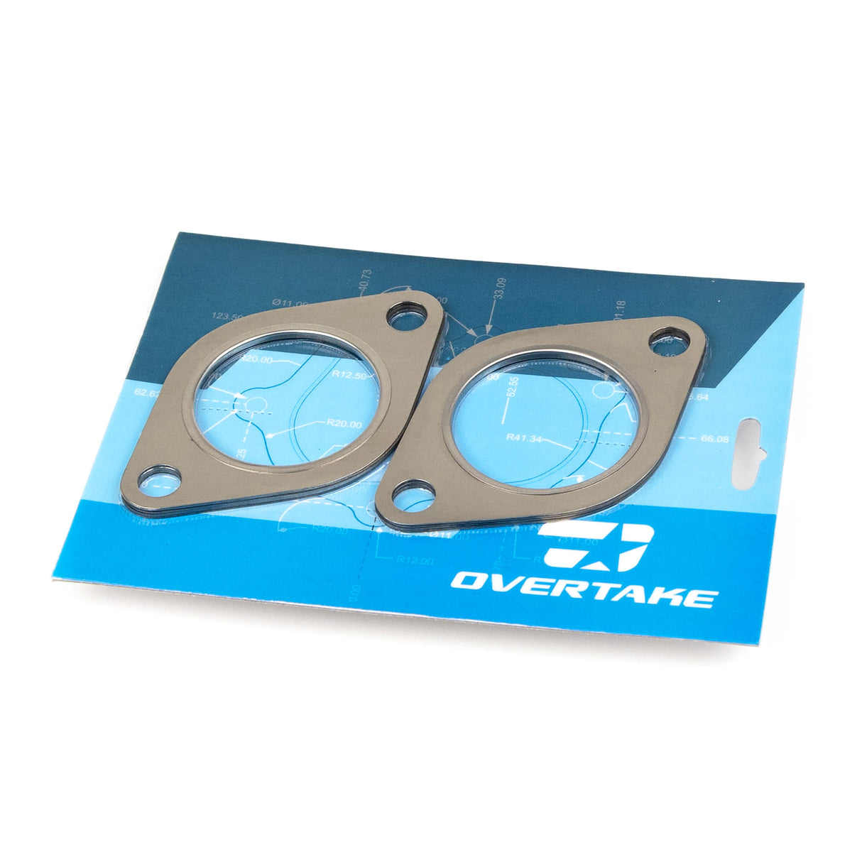 Overtake Exhaust Manifold to Crosspipe Gasket Set 2X Thick