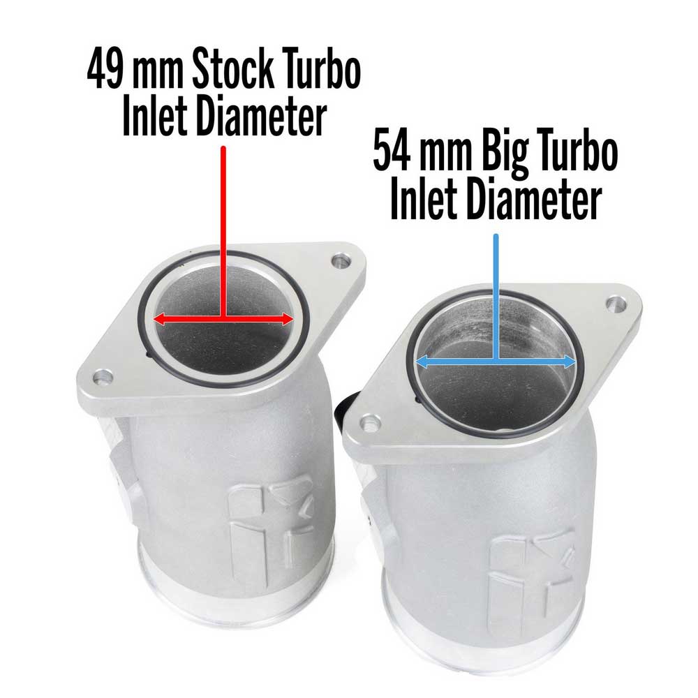 Overtake Aluminium Big Turbo Inlet Pipe