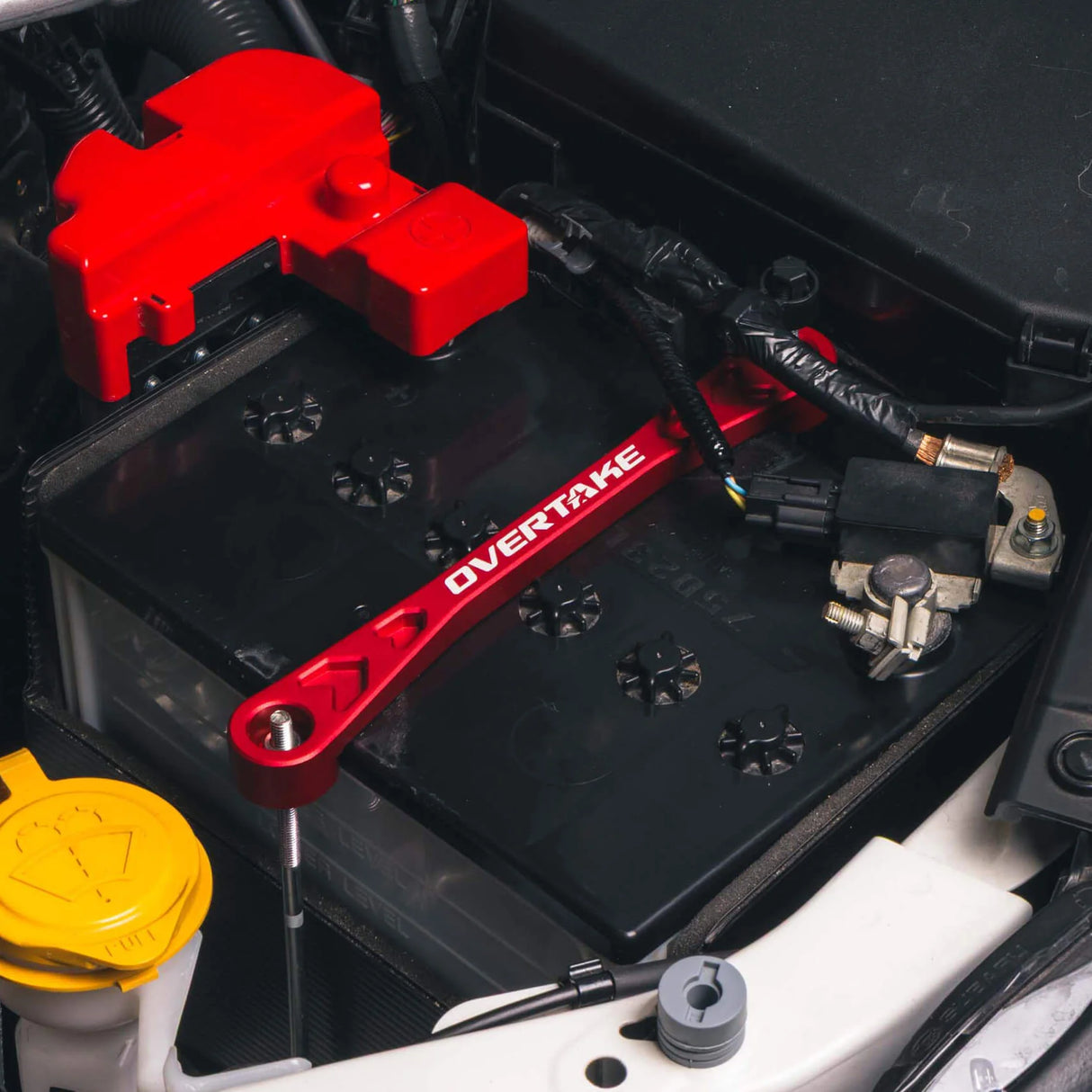 Overtake Billet Battery Tie Down