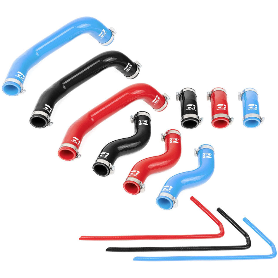 Overtake Radiator Hose Kit - Black