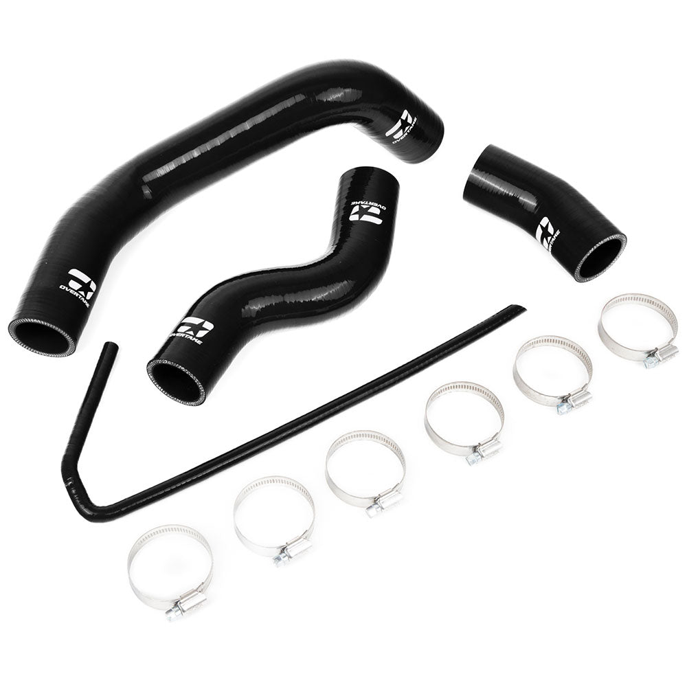 Overtake Radiator Hose Kit - Black