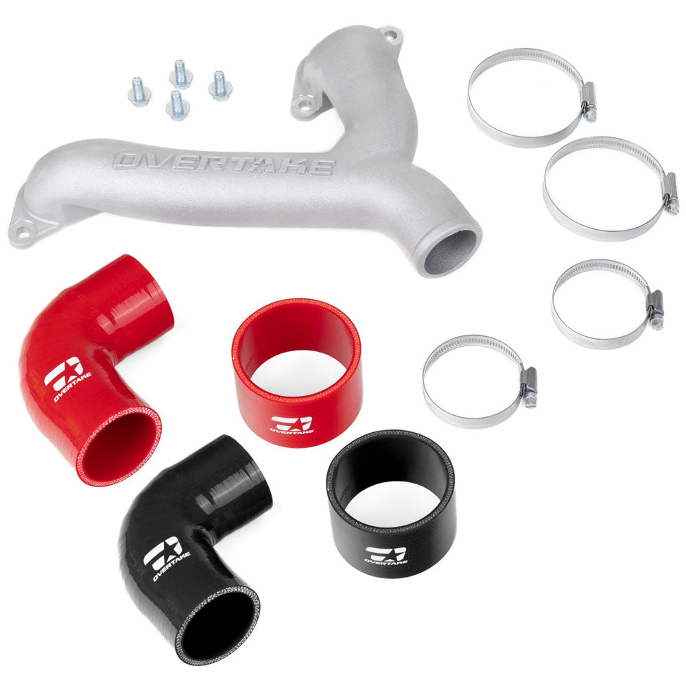 Overtake Top Mount Intercooler Y-Pipe Kit