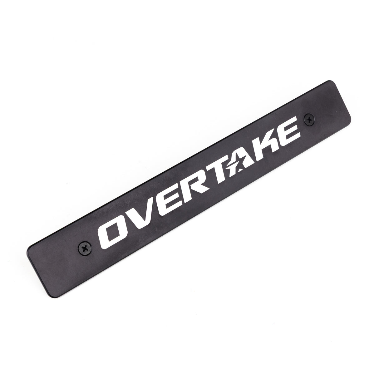 Overtake Number Plate Delete