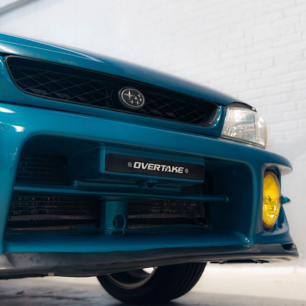 Overtake Number Plate Delete