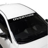 Overtake Windshield Banner