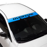 Overtake Windshield Banner