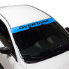 Overtake Windshield Banner