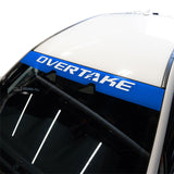 Overtake Windshield Banner