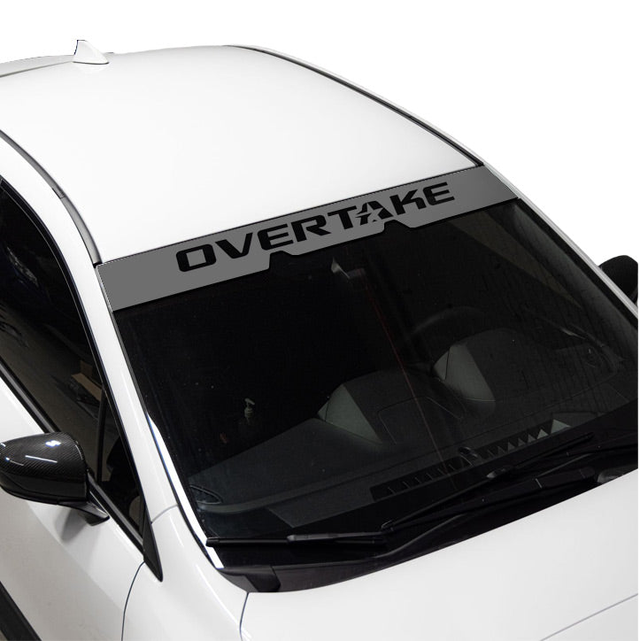 Overtake Windshield Banner