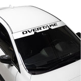 Overtake Windshield Banner