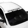 Overtake Windshield Banner