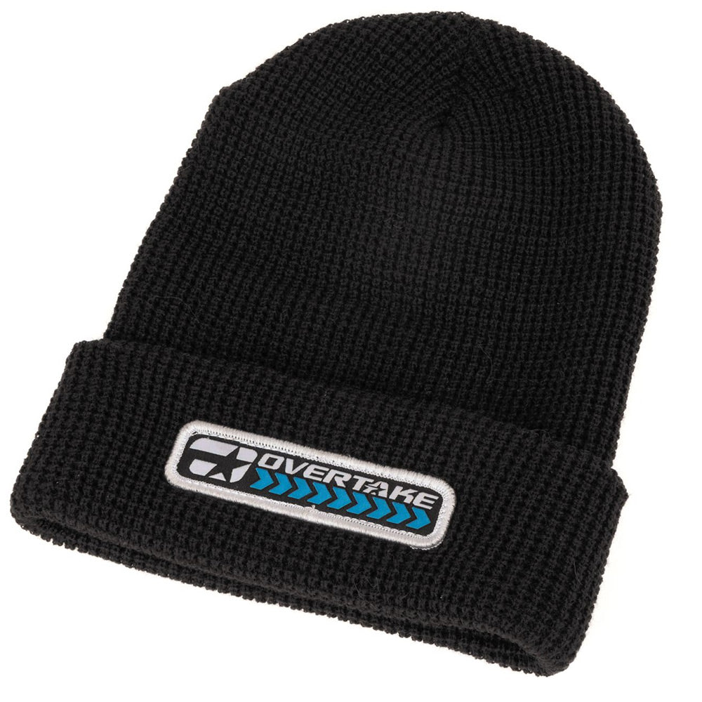 Overtake Waffle Beanie - Black