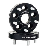 Overtake Bolt On Conversion Adaptor Wheel Spacers Pair 25mm 5x100 to 5x114.3