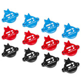 Overtake CNC Aluminium Cam Solenoid Covers - Black