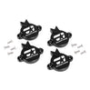 Overtake CNC Aluminium Cam Solenoid Covers - Black