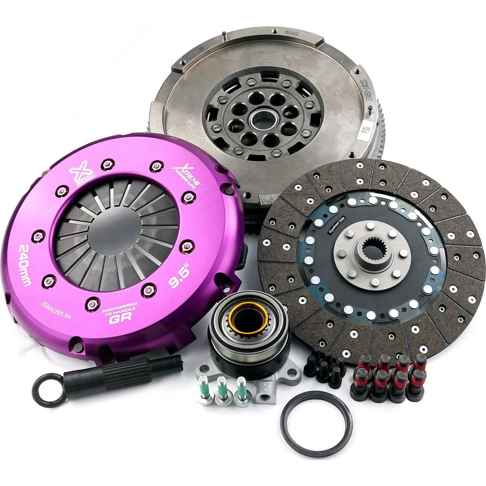 Xtreme Performance Solid Organic Clutch Kit w/ Dual Mass Flywheel