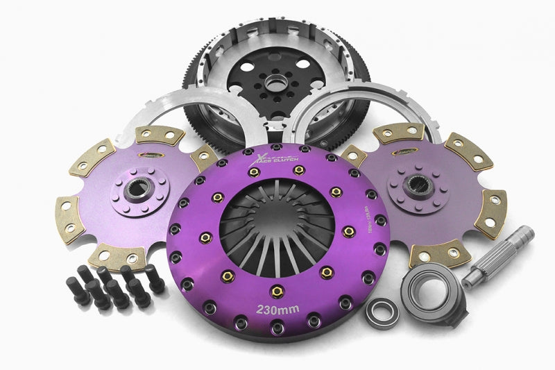 Xtreme 230mm Twin Plate Solid Ceramic Clutch Kit incl. Flywheel & CSC