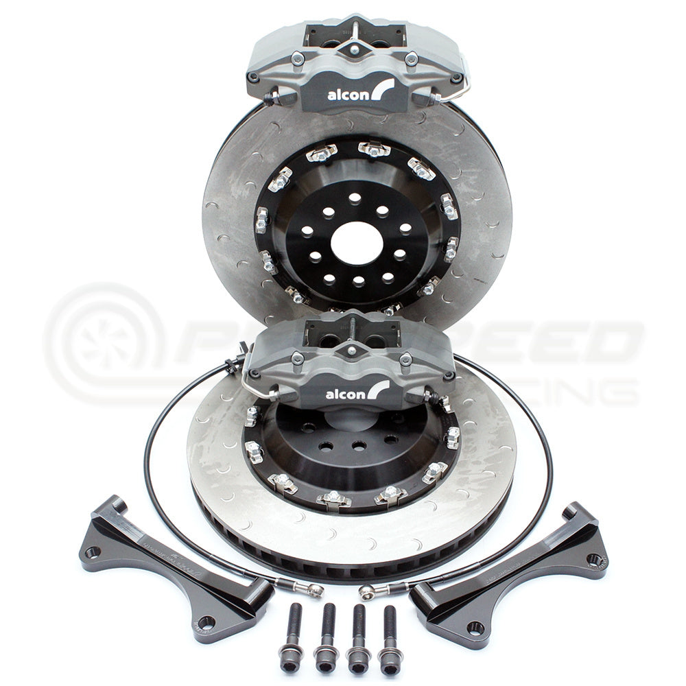 Alcon Rear Bolt On Big Brake Kit CAR98 Silver 355x28mm - Mitsubishi Evo X 