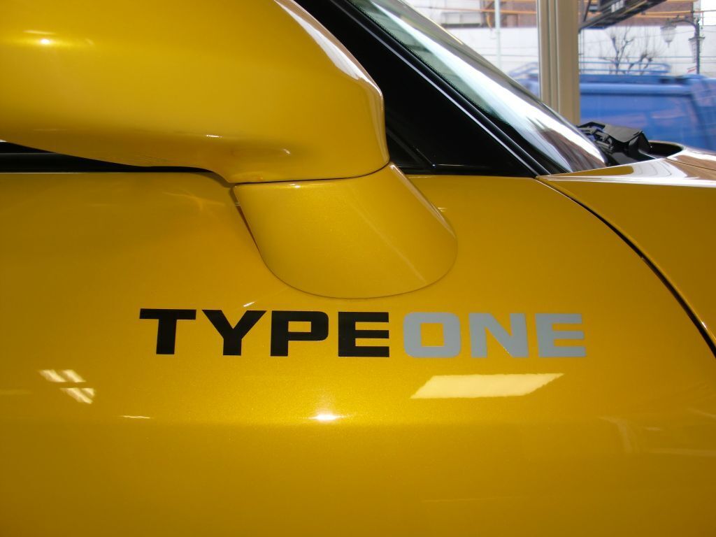 Spoon Sports Type One Logo Sticker 250x25mm